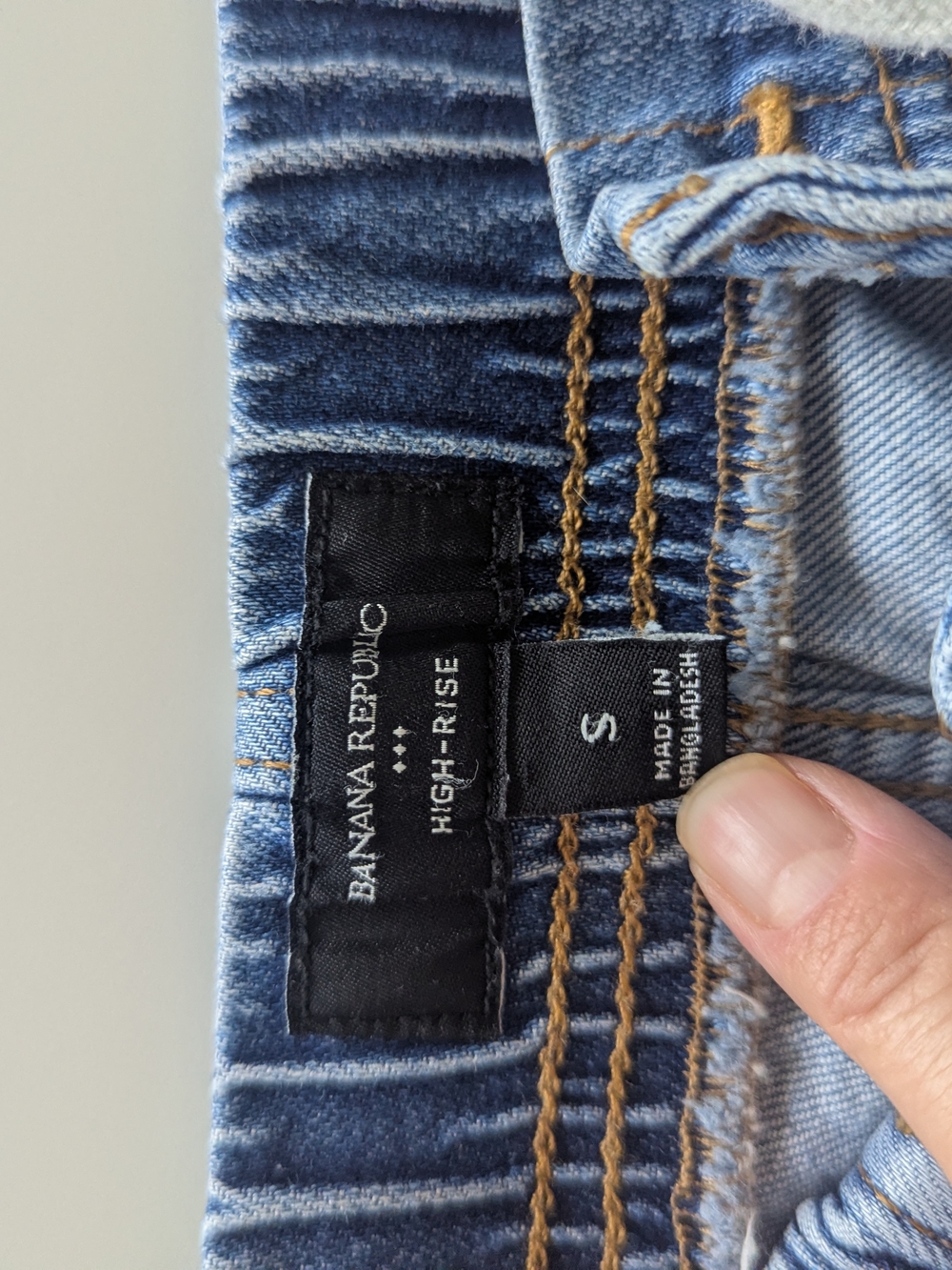 Banana Republic High-Rise Jeans - Light Blue